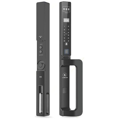 Khóa cửa nhôm Kassler KL-599 CNC-01 Black App