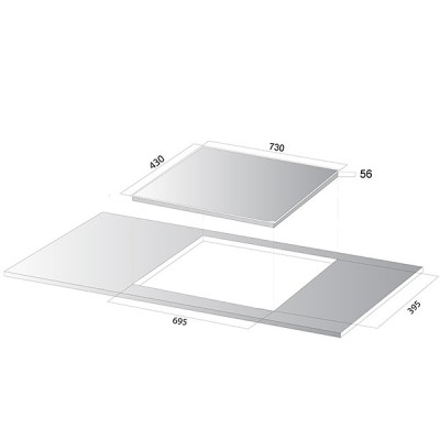 kích thước Kocher DI-616SE kích thước Kocher DI-616SE