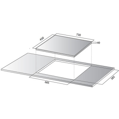 kích thước Kocher DIB4-888