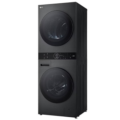 Mặt bên Tháp giặt sấy LG WT1410NHB