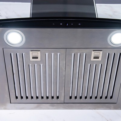 Mặt dưới Máy hút mùi áp tường Grandx GX H90C55