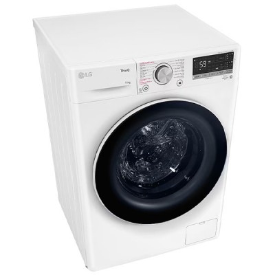 mặt nghiêng Máy giặt sấy LG FV1411S4WA