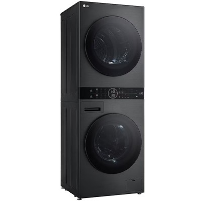 Mặt nghiêng Tháp giặt sấy LG WT1410NHB