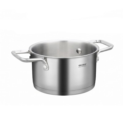 Nồi nhỏ Bộ nồi inox Grandx GX603 Nova