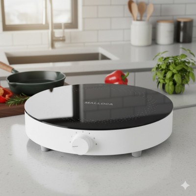 phối cảnh Bếp Từ Đơn Malloca để bàn MCT26