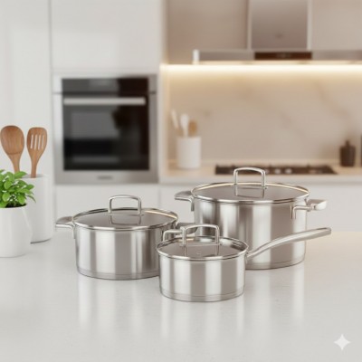 phối cảnh Bộ nồi 6 món Malloca COZY SA199