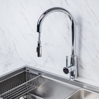 Phối cảnh Vòi Rữa Chén Grandx GXF03