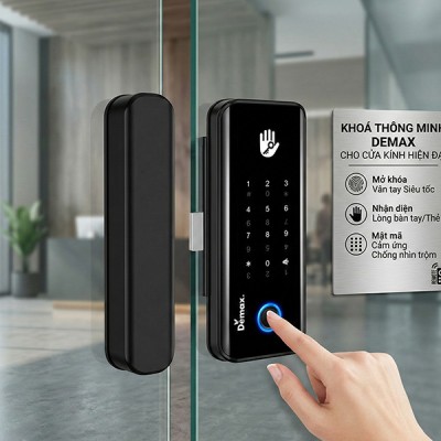 Phối cảnh Demax EL800G BL TTLOCK App Remote