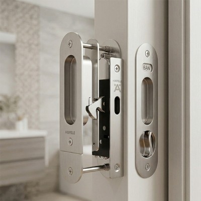Tay Nắm Cửa Trượt WC Hafele 499.65.108