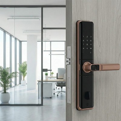 phối cảnh Khóa điện tử Demax EL-C68 AC