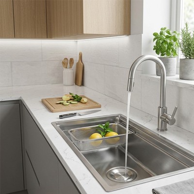 Phối cảnh Chậu rửa bát Kluger KG7644FS Basic