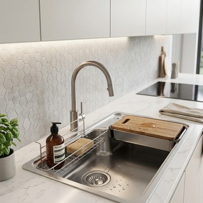 Phối cảnh Chậu rửa bát HARU Series KH8050ST Plus