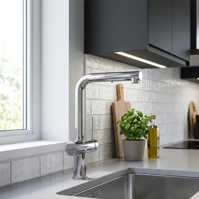 Phối cảnh Vòi rửa bát Kluger KLF0034C