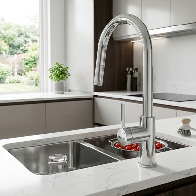 phối cảnh Konox Alto Smart Chrome