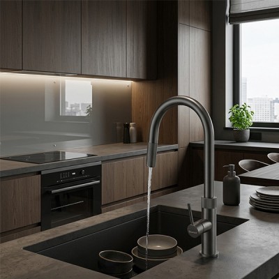 phối cảnh Konox Lasi Gun Metal
