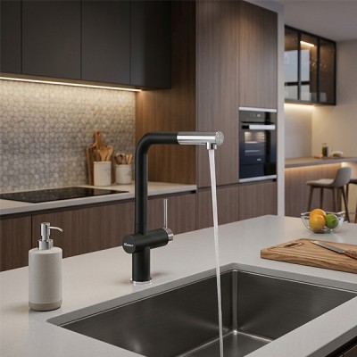 phối cảnh Konox Stream Smart Black