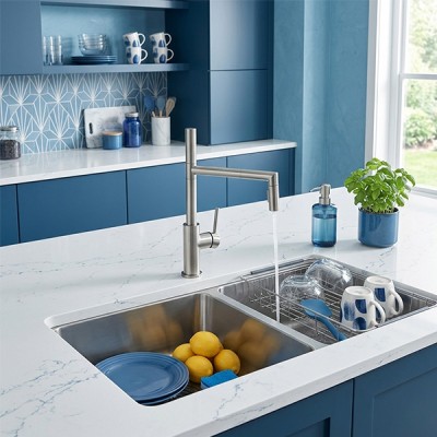 Phối cảnh Chậu rửa chén Konox Vigo 860