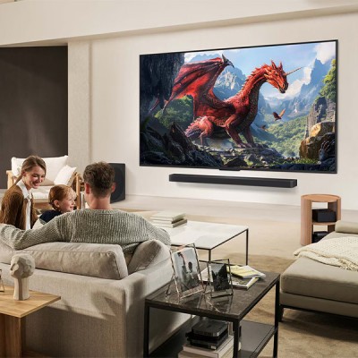 Phối cảnh TV kết nối không dây 75QNED9MASA