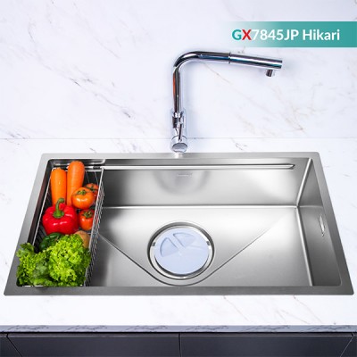 Phối cảnh Chậu rửa chén Nhật Hikari Grandx GX7845JP