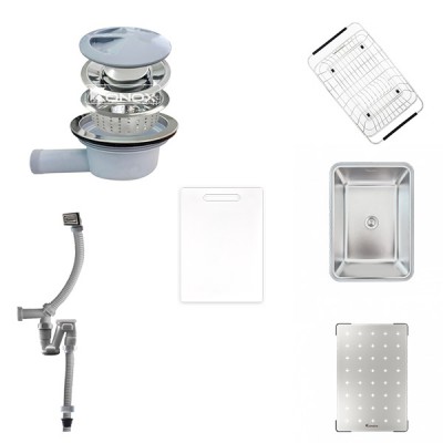 Phụ kiện Chậu rửa chén Konox Dekor 8347SU