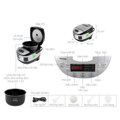 Phụ kiện Toshiba RC-18DR2PV(K)
