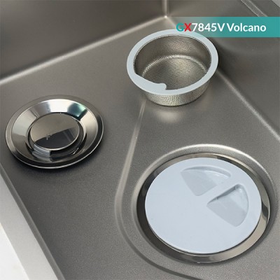 Phụ kiện xả tràn Chậu rửa chén  Handmade Grandx GX7845V