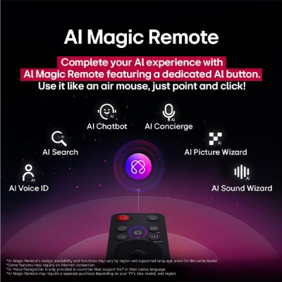 Remote Smart TV LG OLED77G5PSA