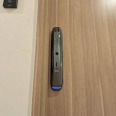 hình ảnh thực tế Khóa điện tử Face ID-3D Demax SL930 DG 4