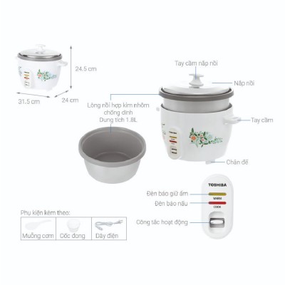 Thành phần Toshiba RC-18MH1PV(F)