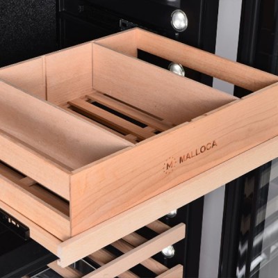 Tủ bảo quản rượu âm tủ Malloca MWC-95BI