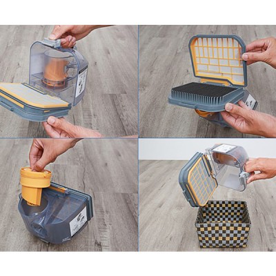 Vệ sinh Hitachi CV-SF20V - Nâu nhạt 