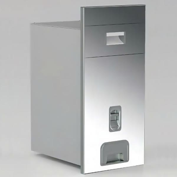 Thùng gạo gương nút nhấn Eurogold B302