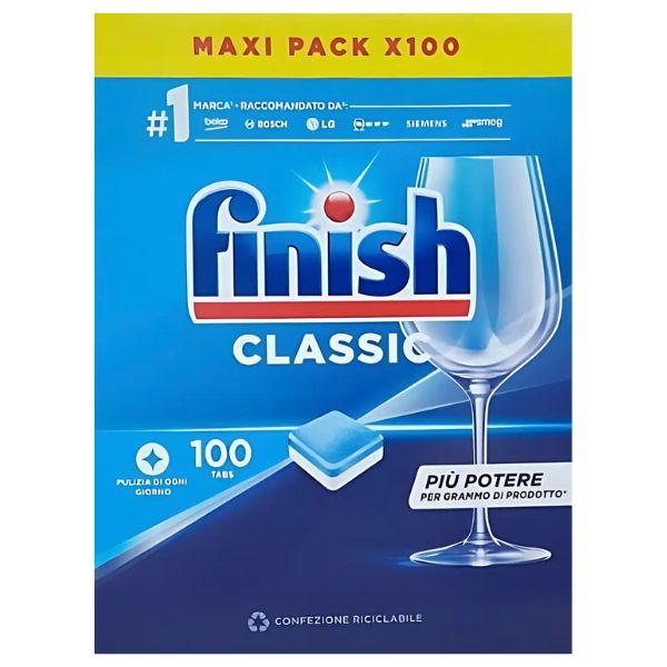 Viên rửa bát Finish classic 100v