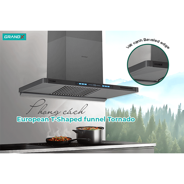 Viên vắt cánh Máy mùi áp tường Grandx GX H70T82Pro