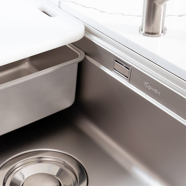 Xả tràn Chậu rửa chén Konox Dekor 8347SU