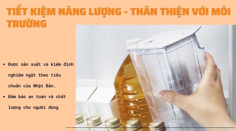 Tiết kiệm năng lượng, thân thiện với môi trường với Cleansui EJ101
