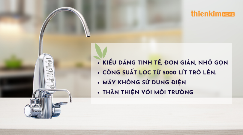 Máy lọc nước ion kiềm Mitsubishi Cleansui EU301 an toàn với người dùng