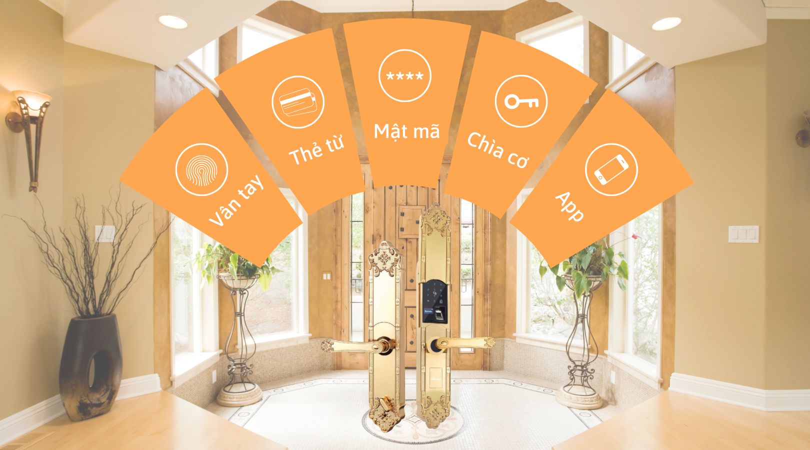 Tính năng mở cửa của Demax EL8192 Gold APP Wifi