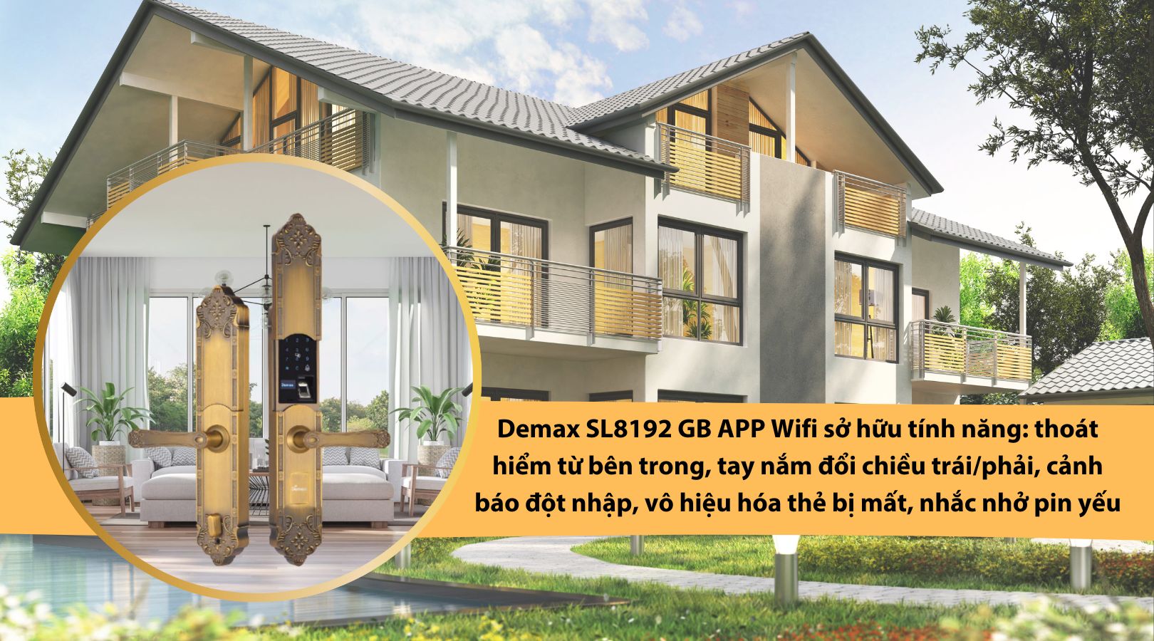 Một số tính năng hiện đại khác của Demax EL8192 GB APP Wifi