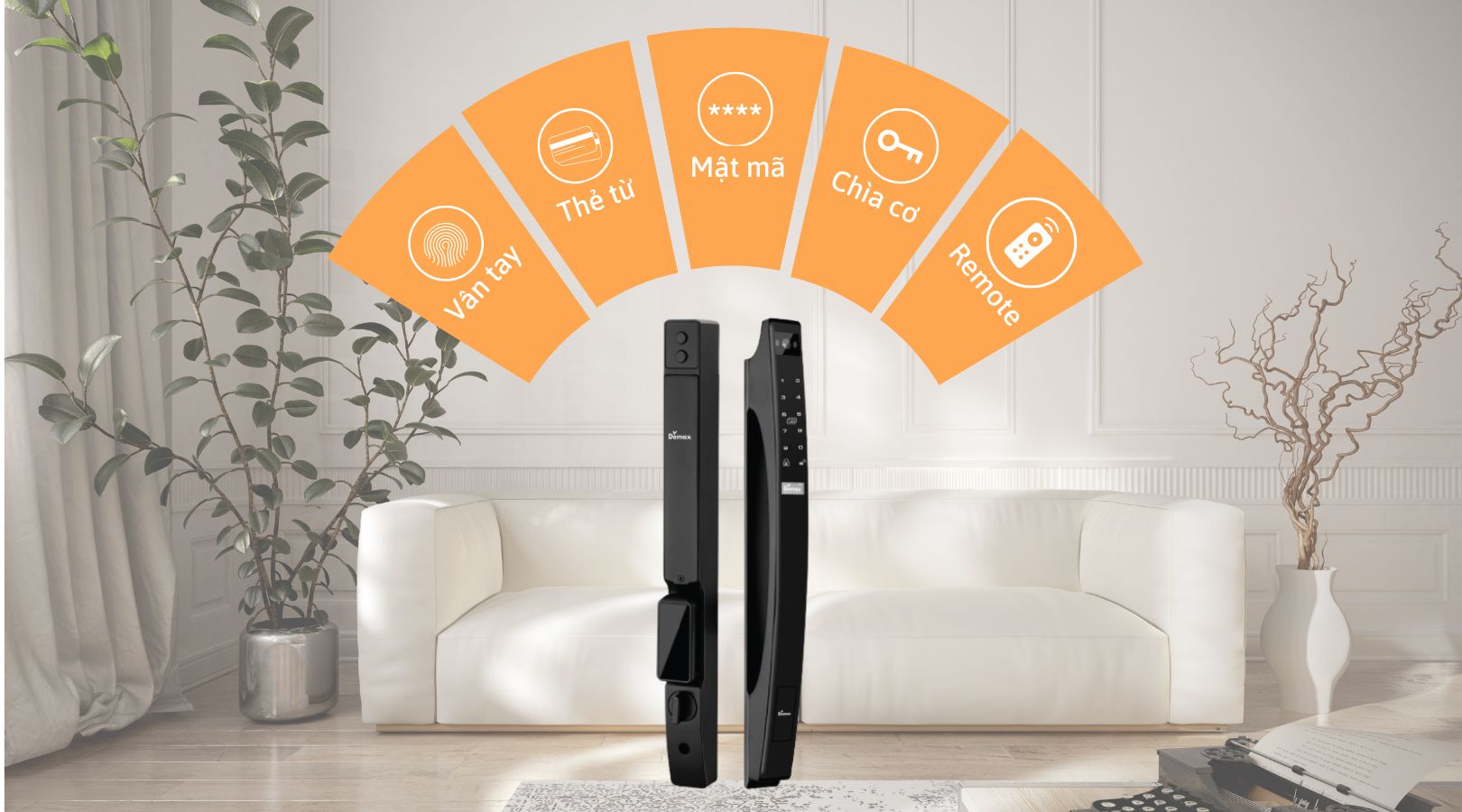 Demax EL902 BL APP Wifi Remote có những cách thức mở khóa nào?
