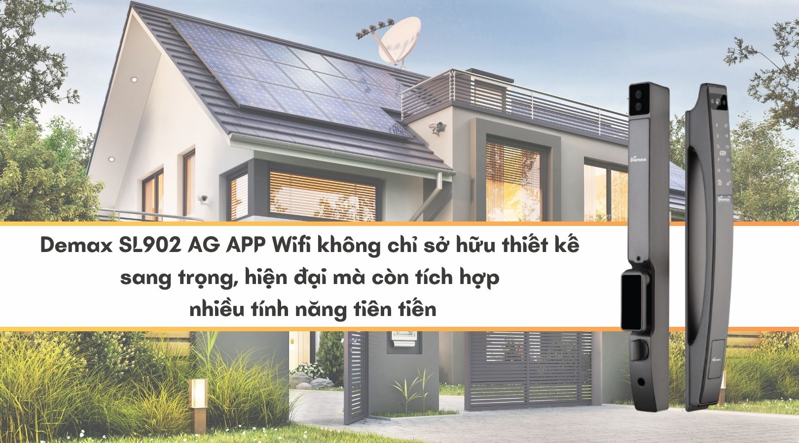 Tính năng ưu việt của khóa Demax EL902 AG APP Wifi Remote