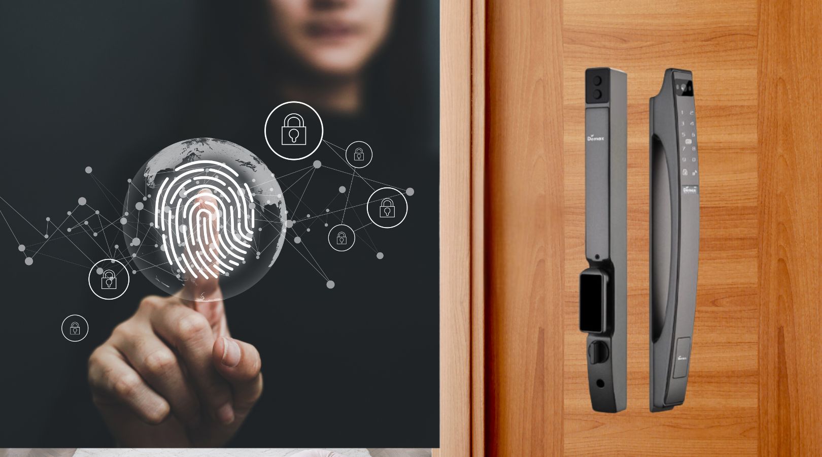 Mở khóa bằng vân tay EL902