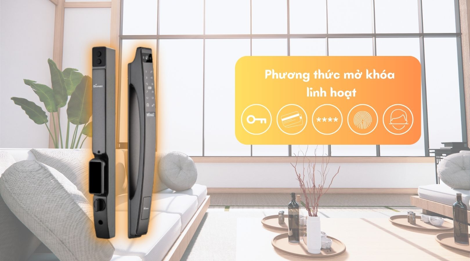 Cách thức mở khóa ưu việt của Demax EL902 GS APP WIFI