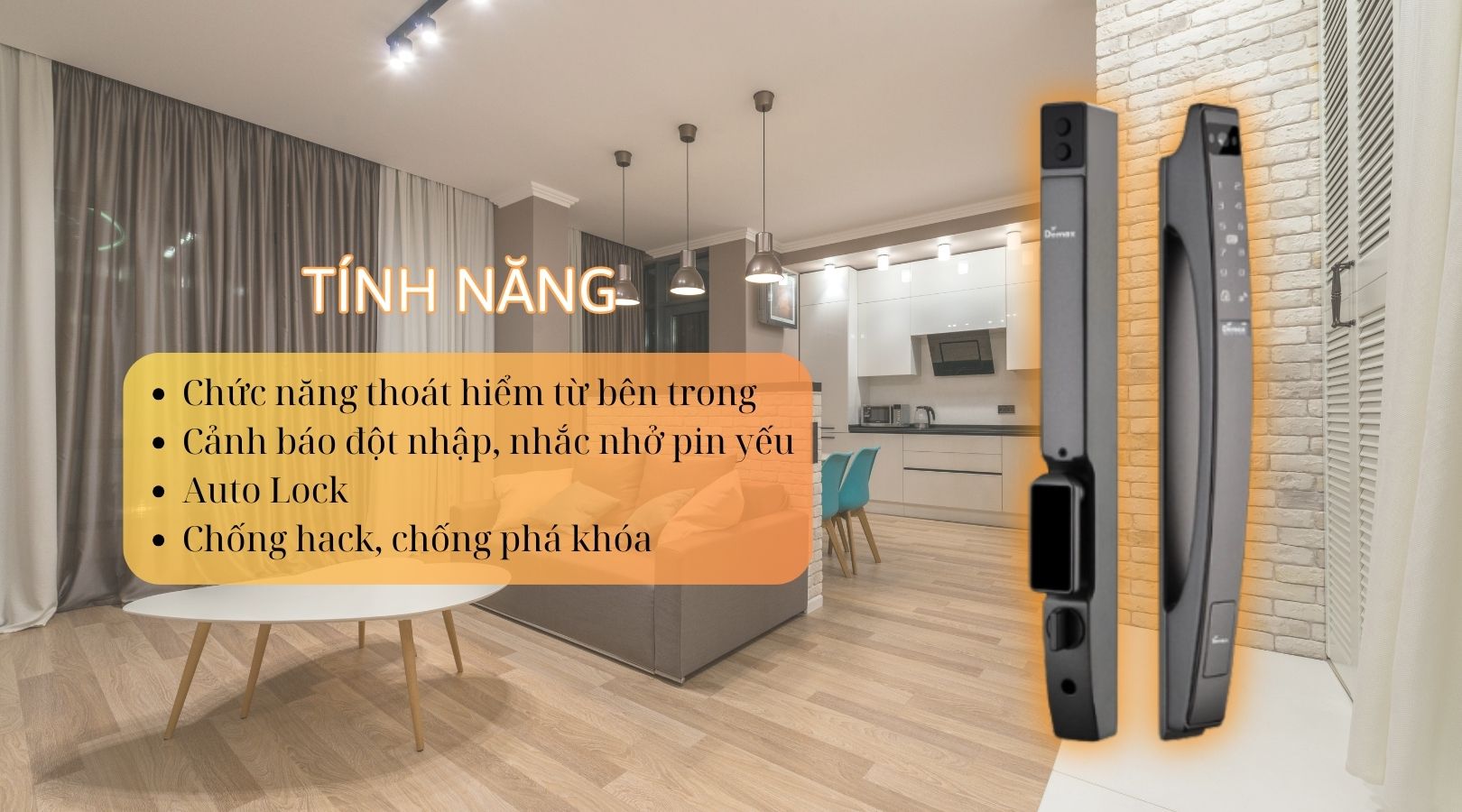Tính năng nổi trội của Demax EL902 GS APP WIFI