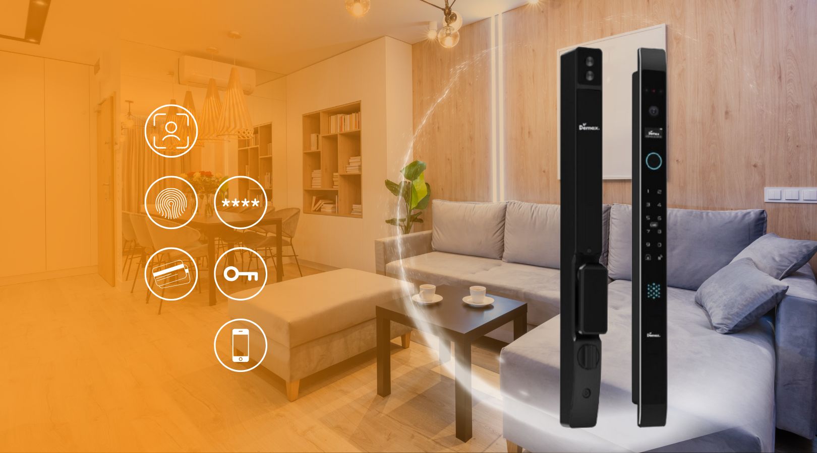 Khóa thông minh Demax EL908 BL CNC APP WIFI được thiết kế để mang đến trải nghiệm người dùng tối ưu với hệ thống mở khóa đa dạng, linh hoạt và an toàn