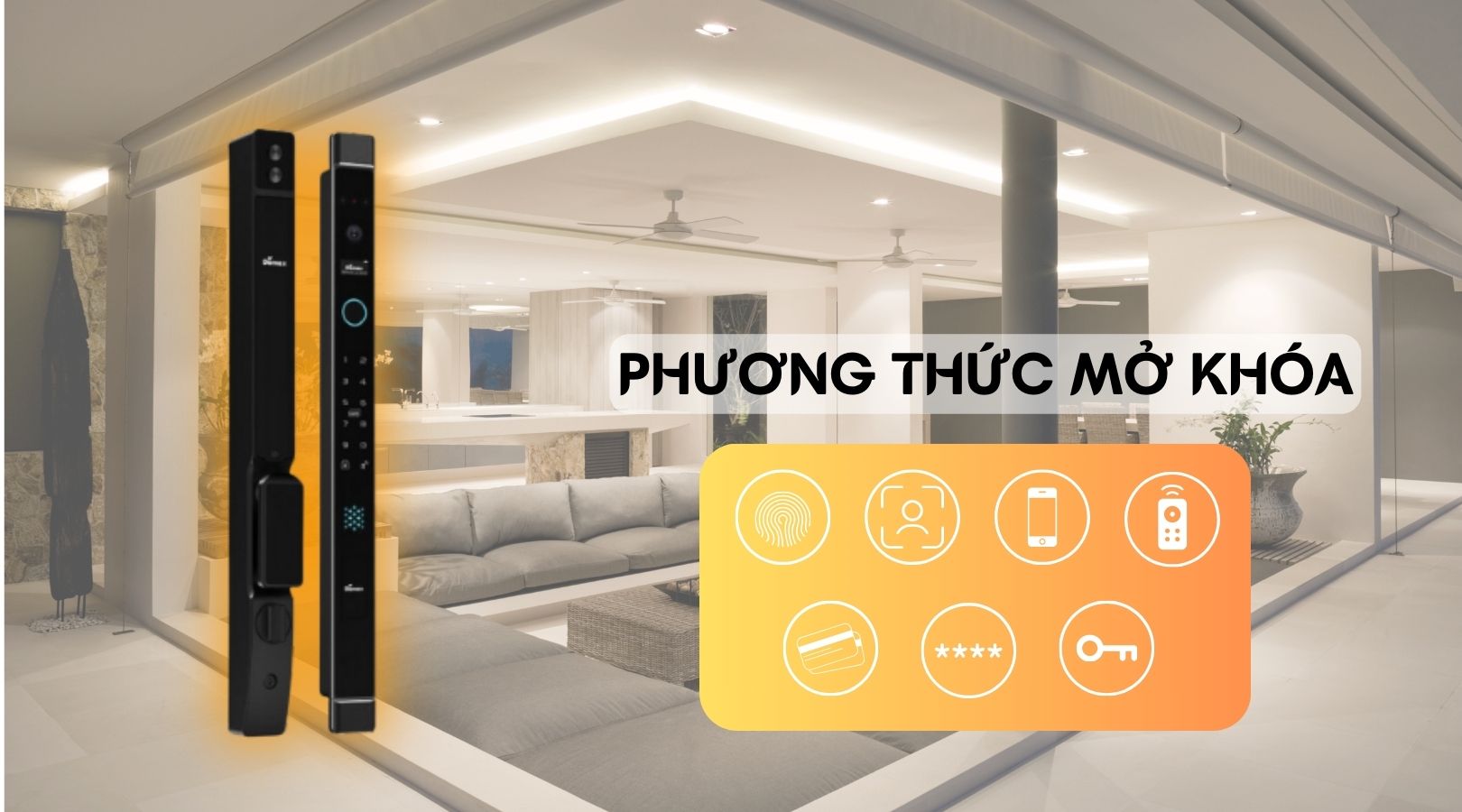 Khóa thông minh Demax EL906 BL CNC APP WIFI REMOTE mang đến sự tiện lợi và an tâm tuyệt đối với nhiều phương thức mở khóa tiên tiến