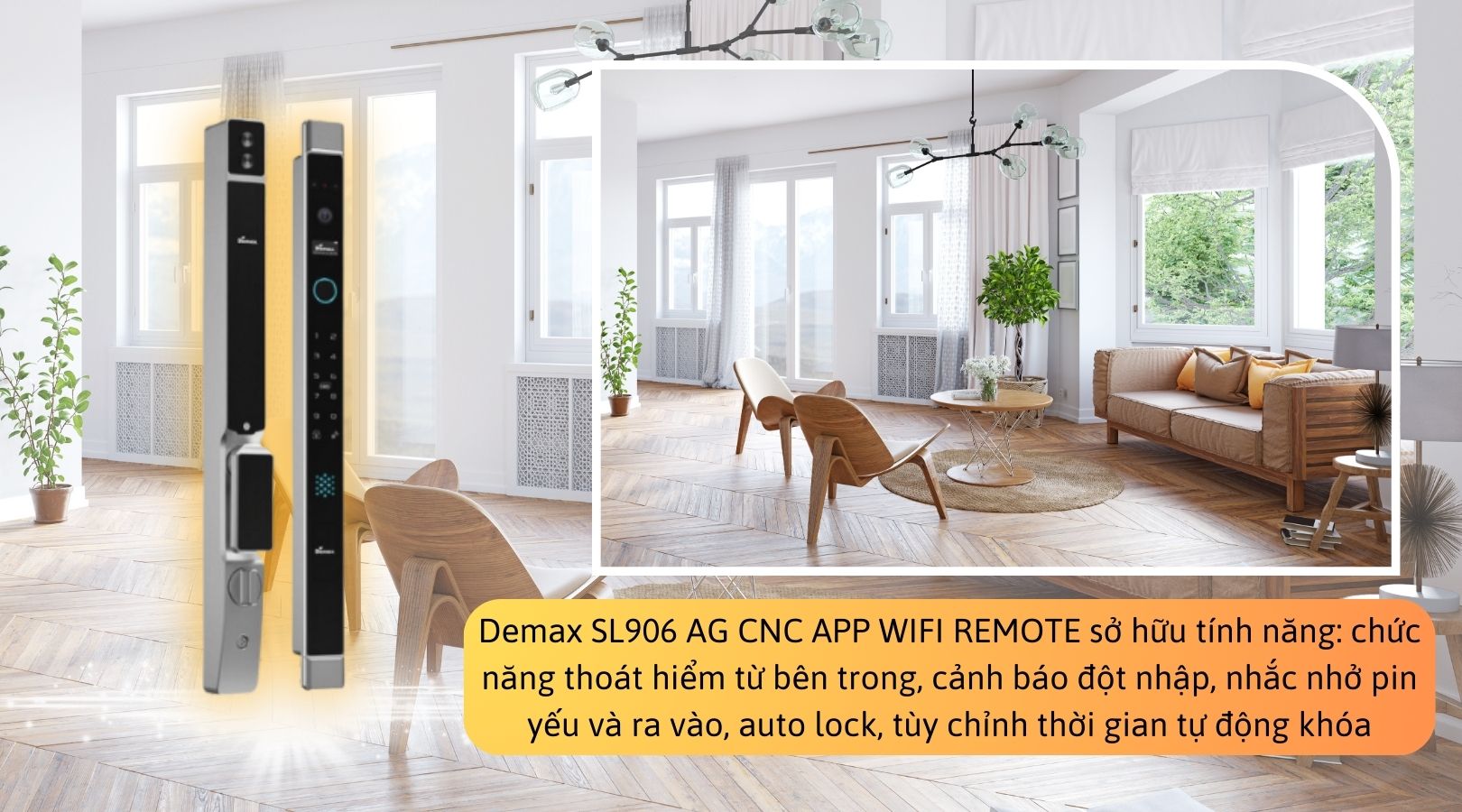 Có nên mua Demax EL906 AG CNC APP WIFI REMOTE không?