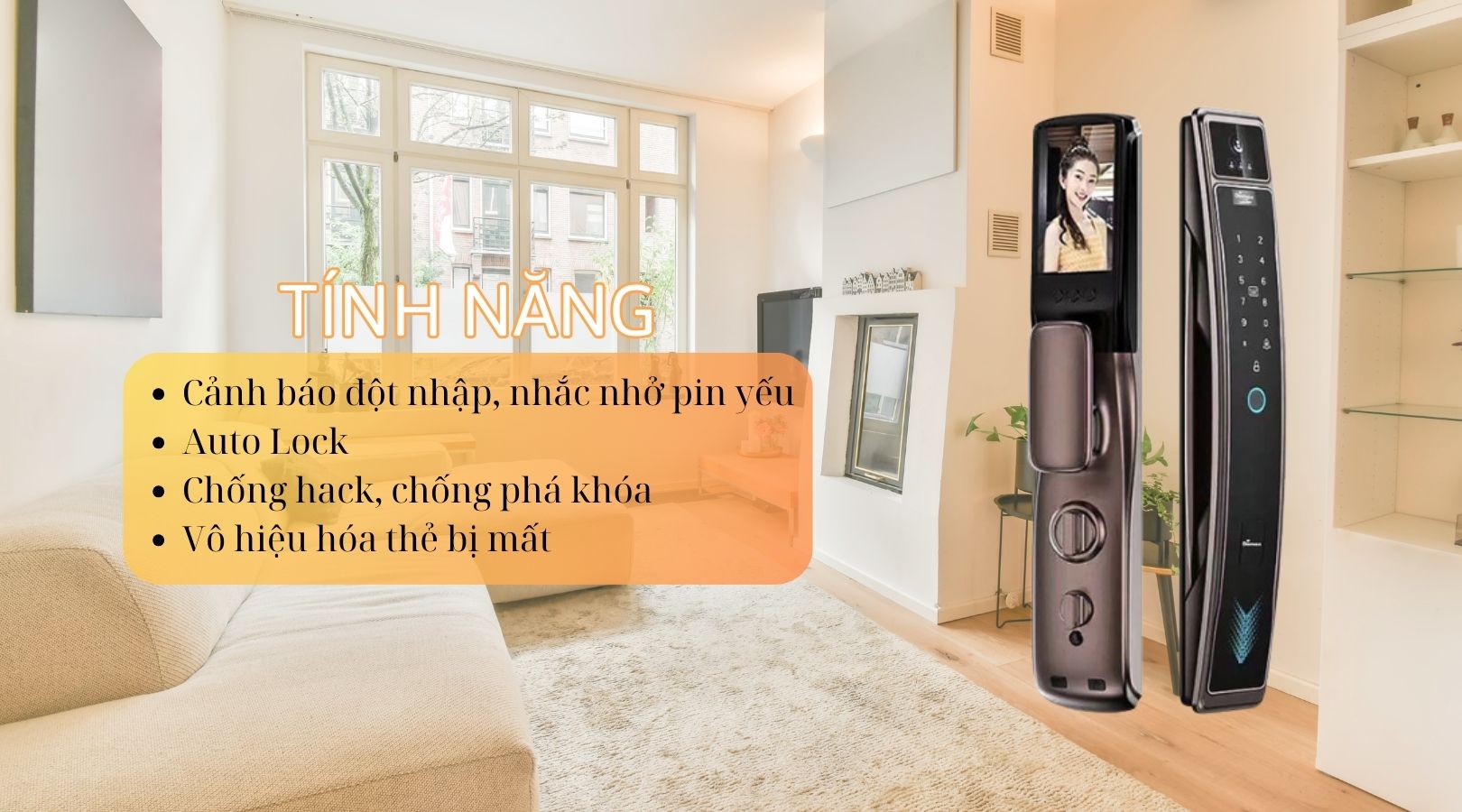 Tính năng ưu việt của Demax FACE ID-3D EL918 AC APP WIFI