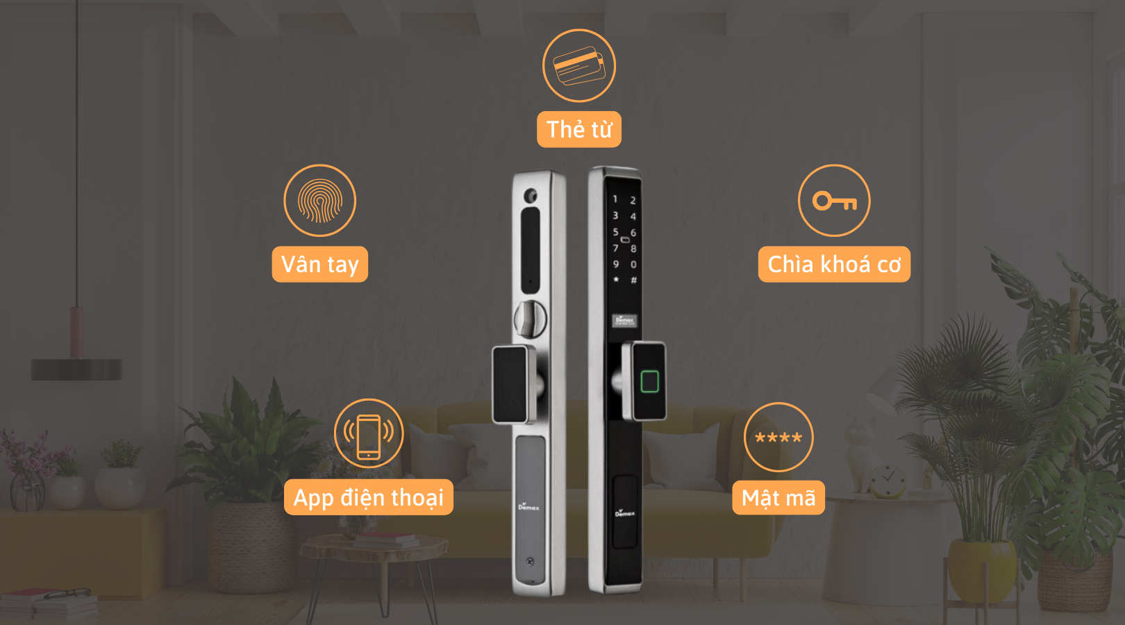 Cách thức mở khóa của Demax EL688 SD APP WIFI