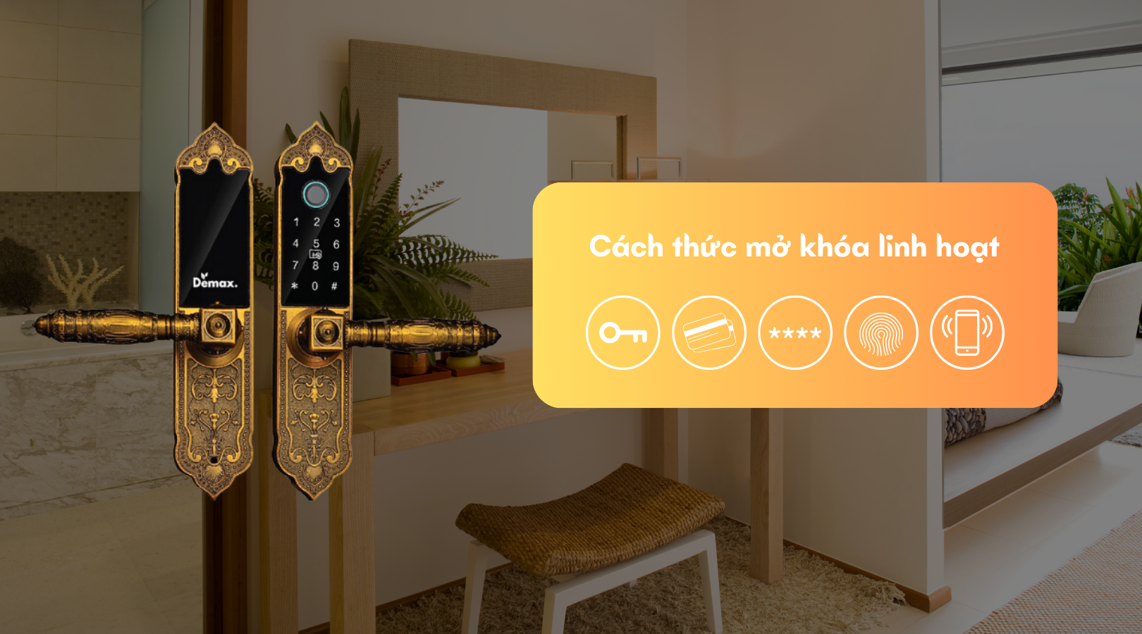 Cách thức mở khóa của Demax EL280 GB APP WIFI 